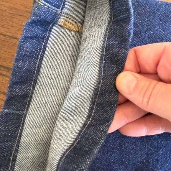 7 for all mankind bootcut jeans size 28 (altered length) medium wash made in USA - Picture 13 of 14